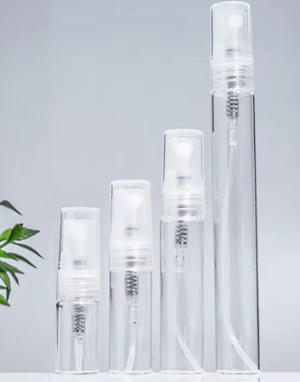 Mini Glass Perfume Bottles With Atomizer