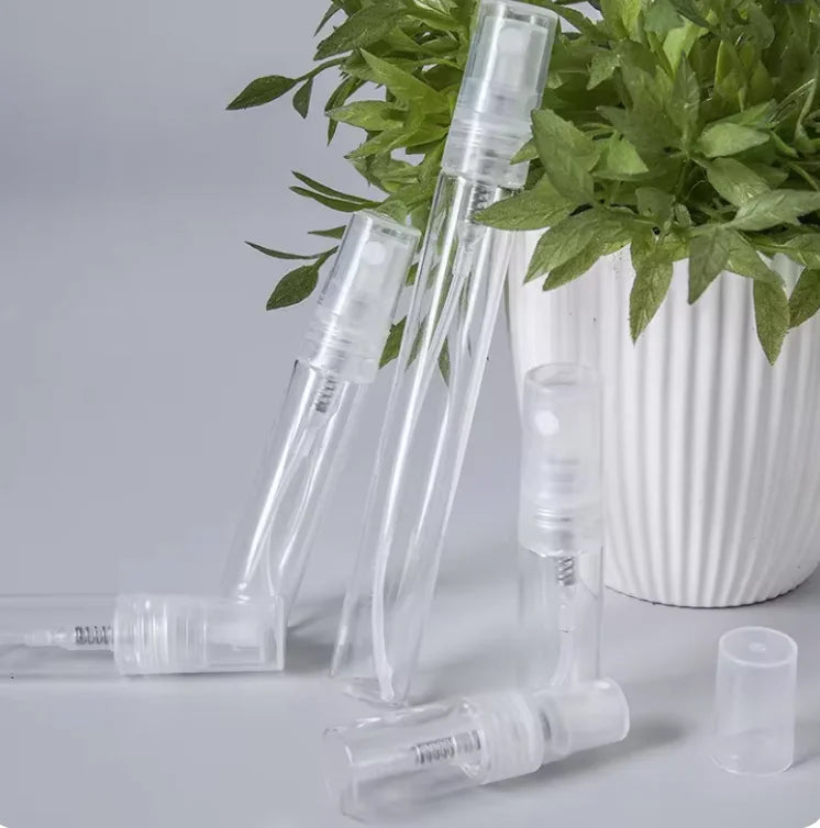 Mini Glass Perfume Bottles With Atomizer
